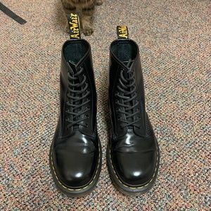 Doc Marten's 1460 Smooth Leather Boots - Women's 9/Men's 8